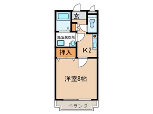 セレーノ西尾の物件間取画像